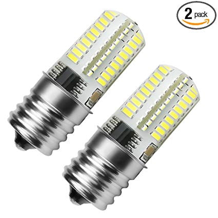 Kakanuo E17 LED Bulb Dimmable Microwave Oven Light 4 Watt Daylight White 5000K 43X4014SMD AC110-130V E1743-4014CW6 Pack of 2 Kakanuo E17 LED Bulb Dimmable Microwave Oven Light 4 Watt Daylight White 5000K 43X4014SMD AC110-130V E1743-4014CW6 Pack of 2